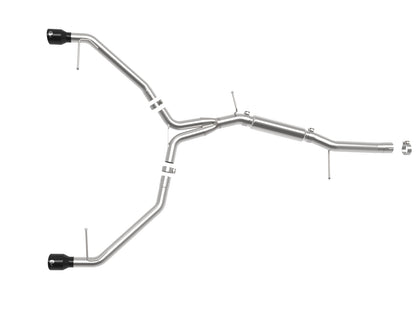 aFe Mach Force-XP 3in to 2.5in SS Axle-Back Exhaust | Audi A4 (17-19) (49-36419-B)