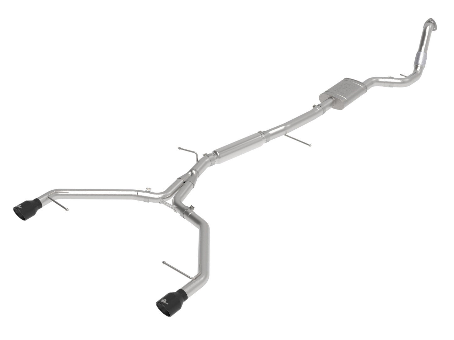 aFe MACH Force-Xp 3in to 2.5in SS Cat-Back Exhaust | Audi A4 (17-19) (49-36420-B)