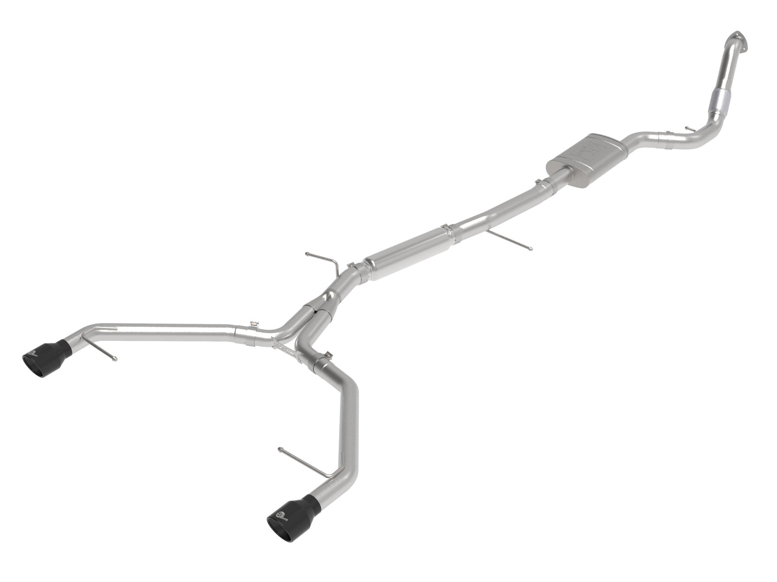 aFe MACH Force-Xp 3in to 2.5in SS Cat-Back Exhaust | Audi A4 (17-19) (49-36420-B)