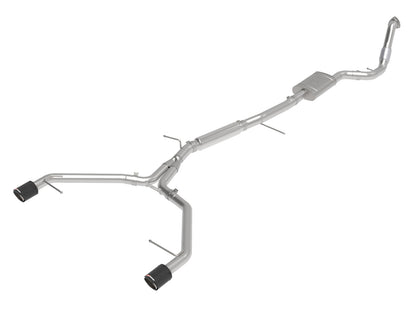 aFe MACH Force-Xp 3in to 2.5in SS Cat-Back Exhaust Audi A4 (17-19) (49-36420-C)