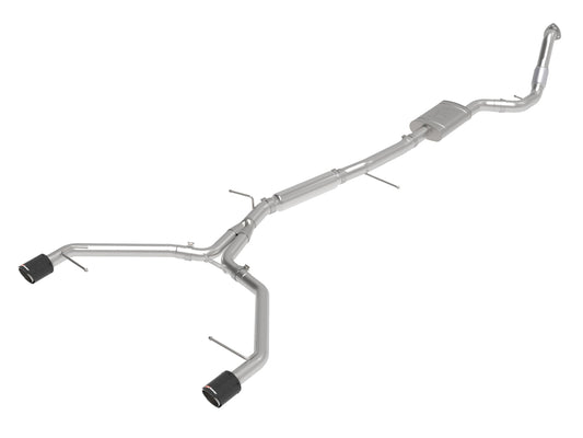 aFe MACH Force-Xp 3in to 2.5in SS Cat-Back Exhaust Audi A4 (17-19) (49-36420-C)
