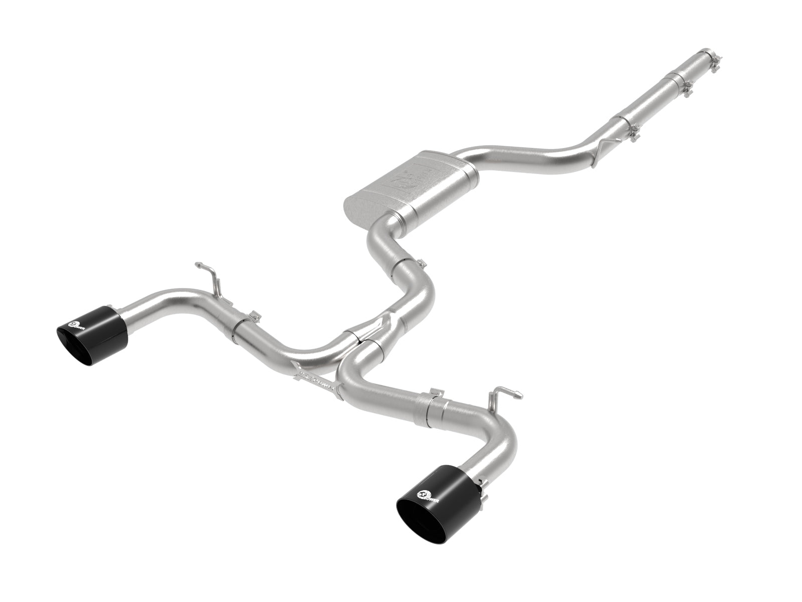 aFe 3in to 2.5in SS Cat-Back Exhaust | VW GTI (18-19) (MK7.5) (49-36422-B)