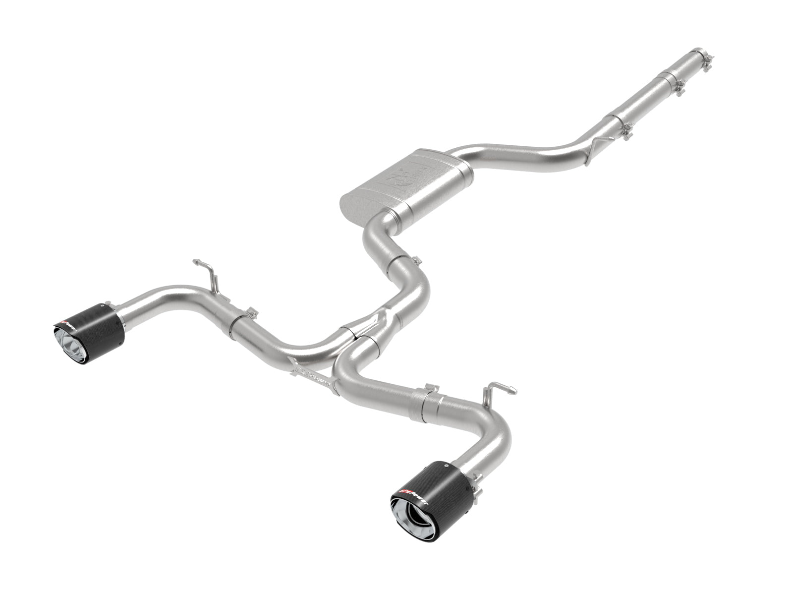 aFe MACH Force-Xp 3in to 2.5in SS Cat-Back Exhaust VW GTI (18-20) (49-36422-C)