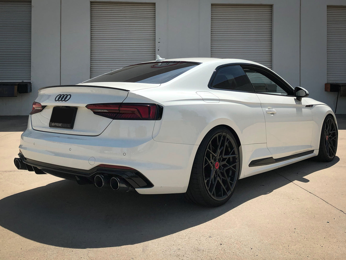 aFe MACH Force-Xp 3in to 2.5in SS Axle-Back Exhaust Quad CF Tips | Audi RS5 (18-20) (49-36427-C)