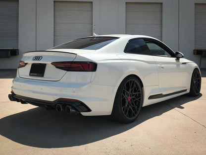 aFe MACH Force-Xp 3in to 2.5in SS Axle-Back Exhaust Quad CF Tips | Audi RS5 (18-20) (49-36427-C)