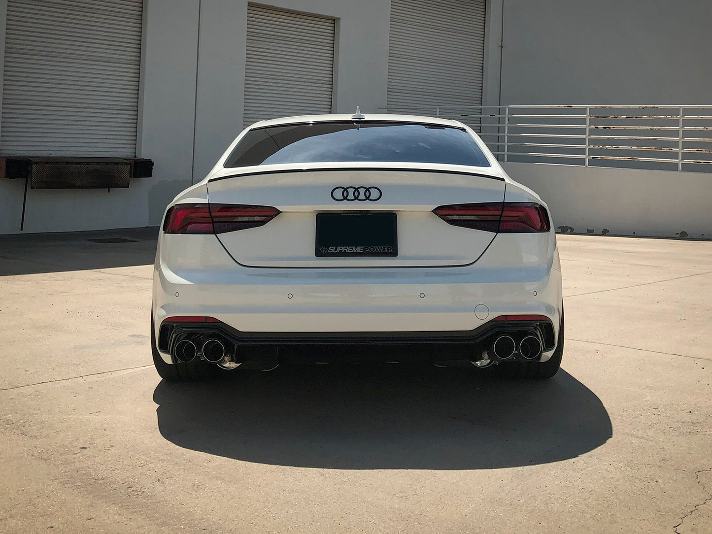 aFe MACH Force-Xp 3in to 2.5in SS Axle-Back Exhaust Quad CF Tips | Audi RS5 (18-20) (49-36427-C)