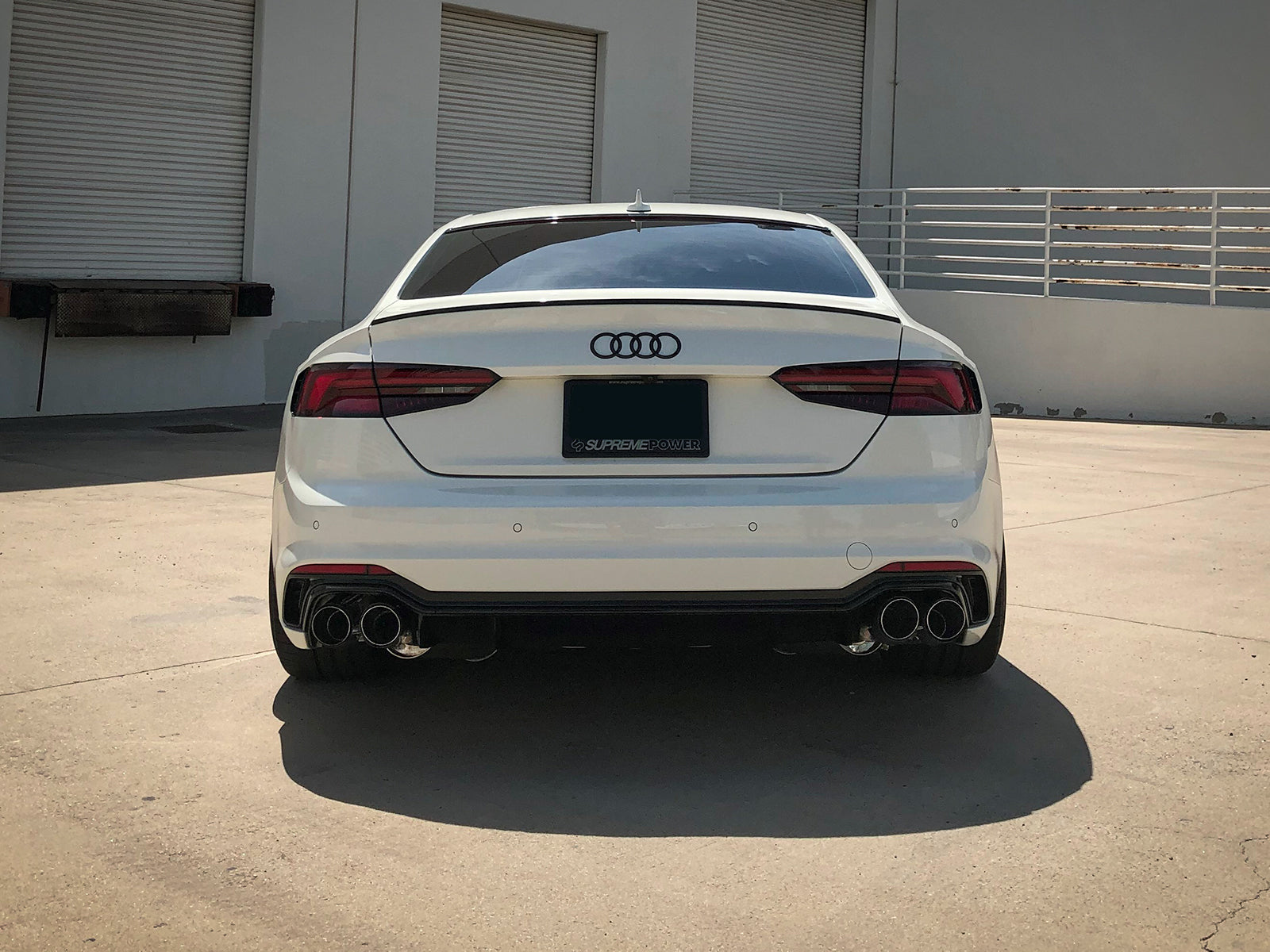 aFe MACH Force-Xp 3in to 2.5in SS Axle-Back Exhaust Quad CF Tips | Audi RS5 (18-20) (49-36427-C)