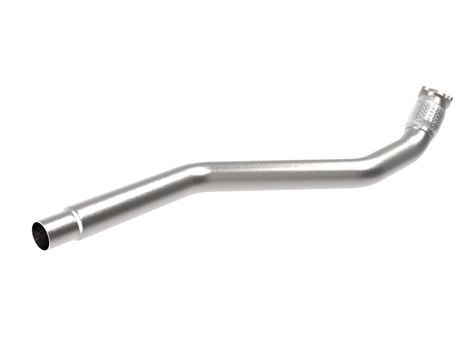 aFe MACH Force-Xp 3in SS Front Resonator Delete Pipe | Audi A4/A5 B8 2.0L (09-16) (49-36428)