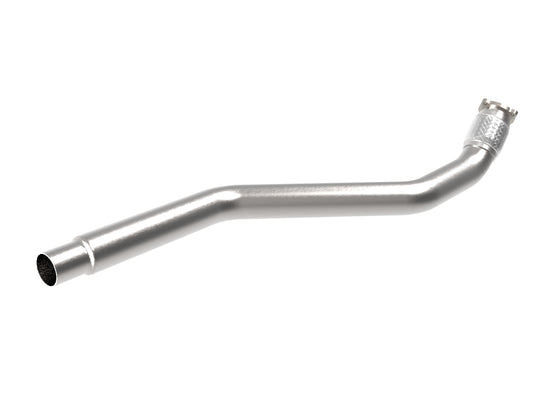 aFe MACH Force-Xp 3in SS Front Resonator Delete Pipe | Audi A4/A5 B8 2.0L (09-16) (49-36428)