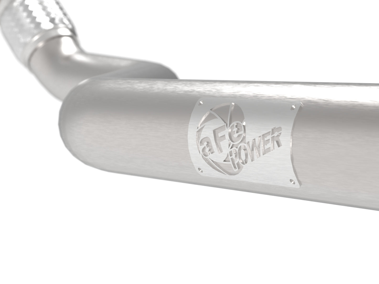 aFe MACH Force-Xp 3in SS Front Resonator Delete Pipe | Audi A4/A5 B8 2.0L (09-16) (49-36428)