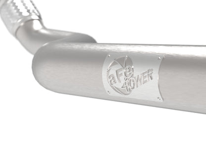 aFe MACH Force-Xp 3in SS Front Resonator Delete Pipe | Audi A4/A5 B8 2.0L (09-16) (49-36428)