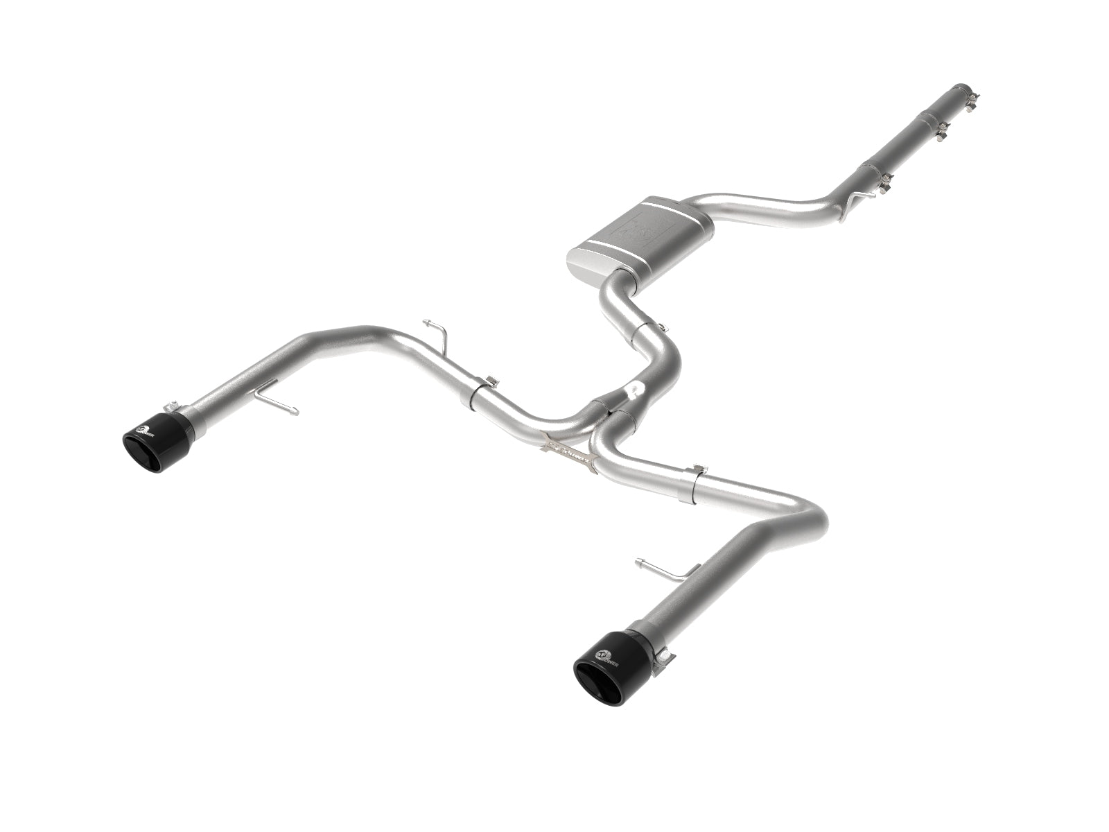 aFe MACH Force-Xp 3in to 2.5in SS Cat-Back Exhaust | VW Jetta GLI (19-20) (49-36432-B)