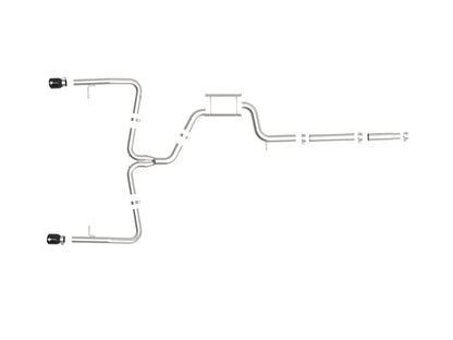 aFe MACH Force-Xp 3in to 2.5in SS Cat-Back Exhaust | VW Jetta GLI (19-20) (49-36432-B)