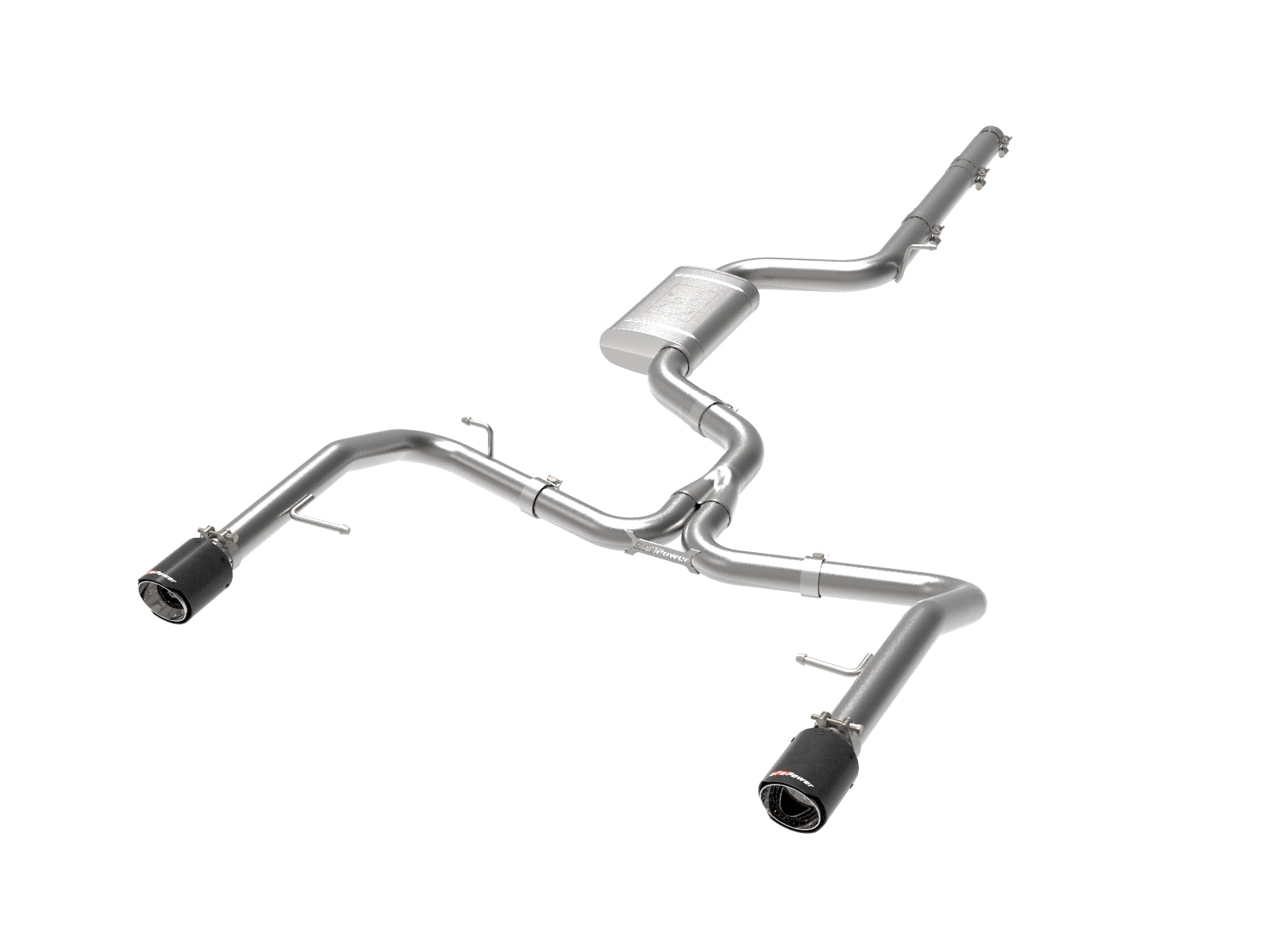 aFe MACH Force-Xp 3in to 2.5in SS Cat-Back Exhaust VW Jetta GLI (19-21) (49-36432-C)