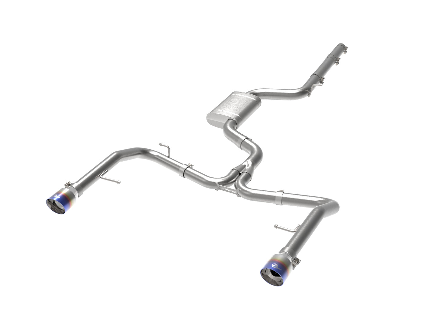 aFe MACH Force-Xp 3in to 2.5in SS Cat-Back Exhaust VW Jetta GLI (19-21) (49-36432-L)