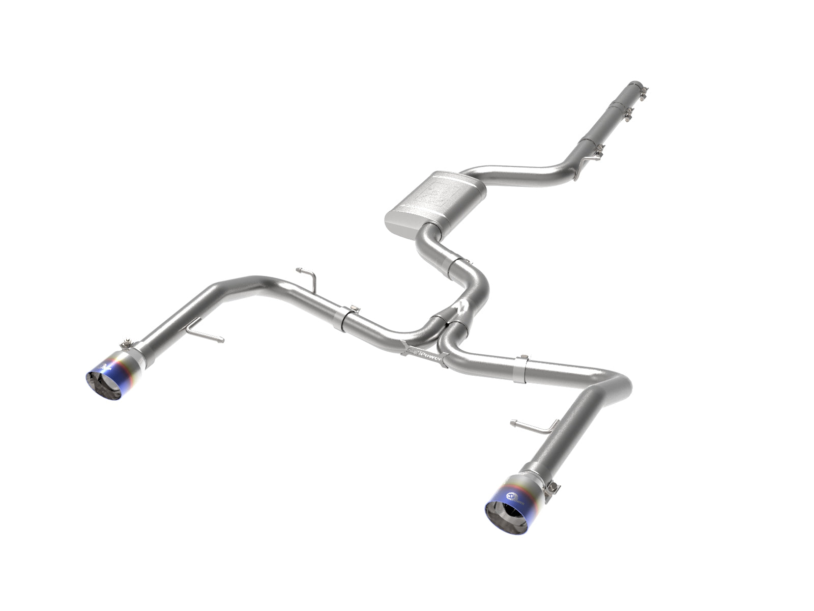 aFe MACH Force-Xp 3in to 2.5in SS Cat-Back Exhaust VW Jetta GLI (19-21) (49-36432-L)