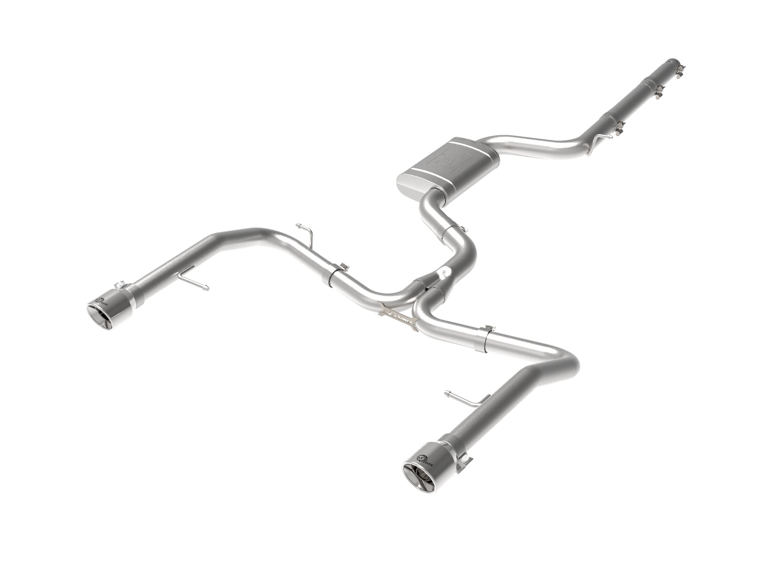 aFe MACH Force-Xp 3in to 2.5in SS Cat-Back Exhaust VW Jetta GLI (19-21) (49-36432-P)