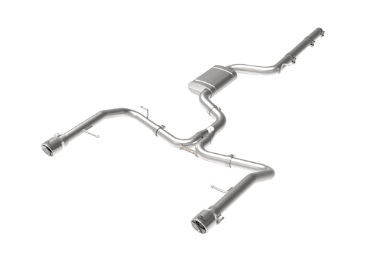 aFe MACH Force-Xp 3in to 2.5in SS Cat-Back Exhaust VW Jetta GLI (19-21) (49-36432-P)
