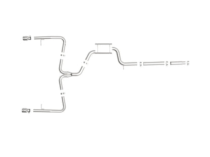 aFe MACH Force-Xp 3in to 2.5in SS Cat-Back Exhaust VW Jetta GLI (19-21) (49-36432-P)