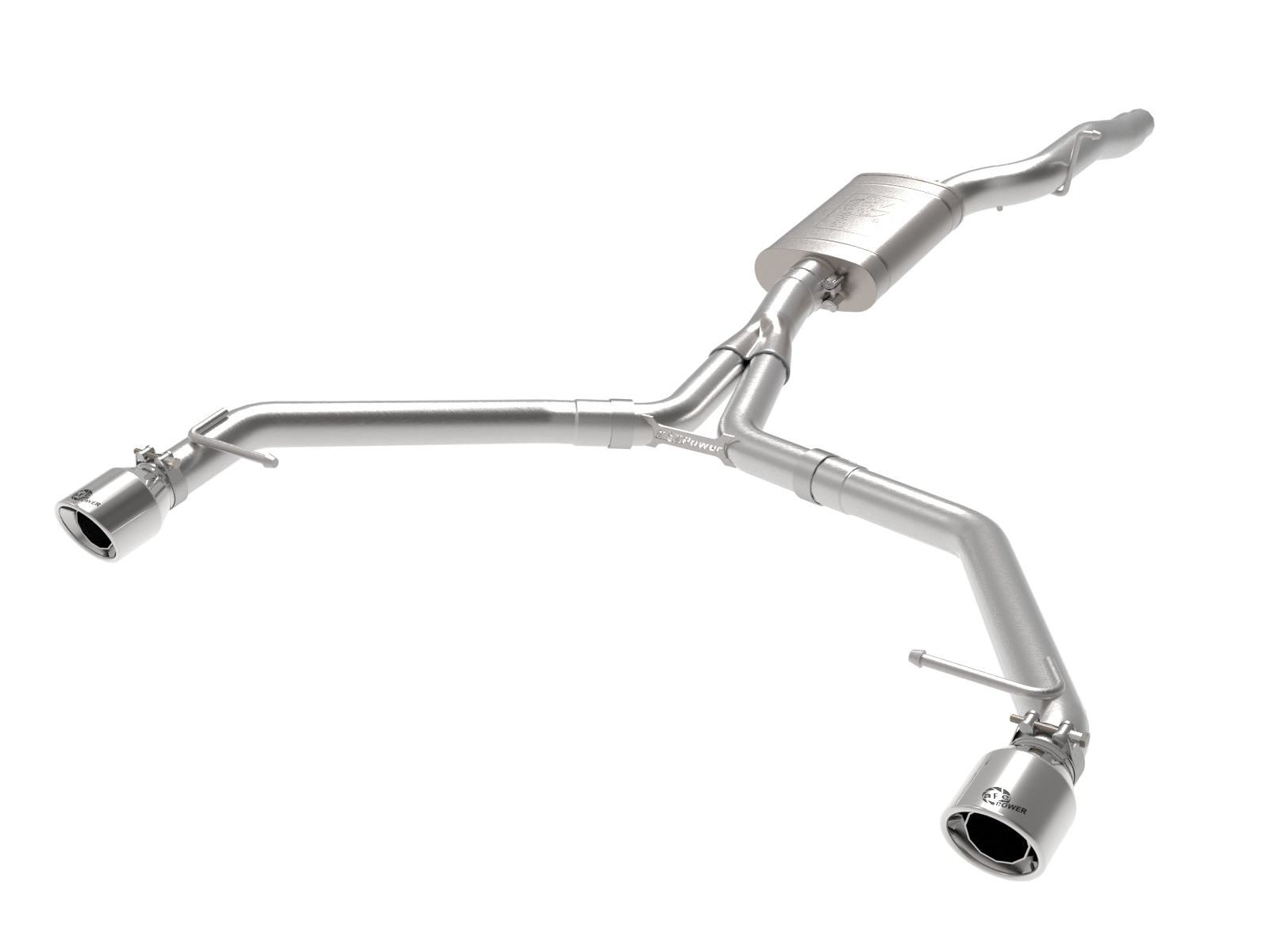 aFe MACH Force-Xp 3in SS Axle-Back Exhaust | Audi Allroad (13-16) (49-36437-P)