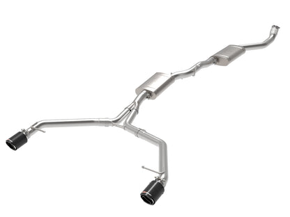 aFe MACH Force-Xp 3in to 2.5in SS Cat-Back Exhaust w/ Carbon Tip | Audi Allroad (13-16) (49-36438-C)