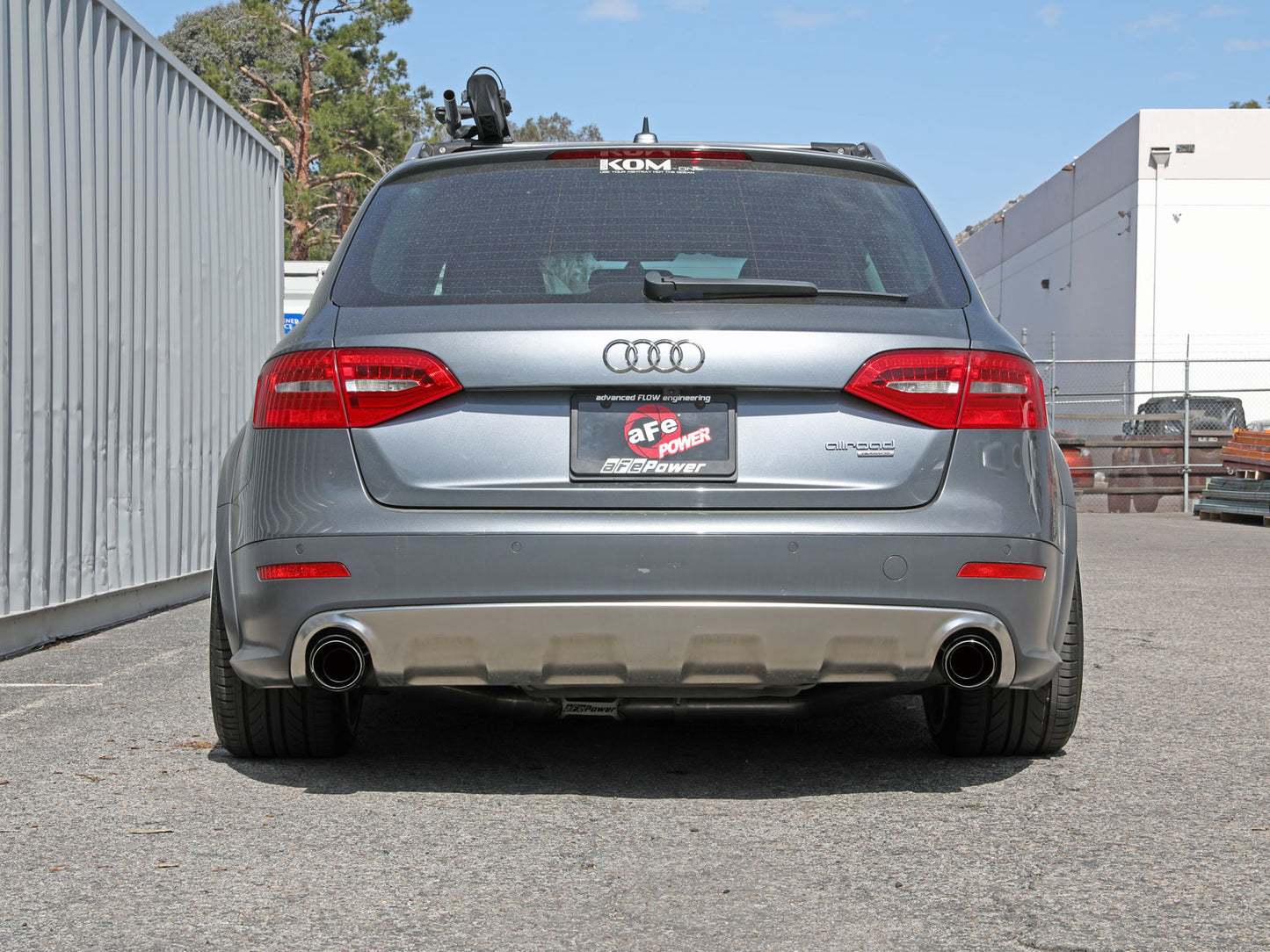 aFe MACH Force-Xp 3in to 2.5in SS Cat-Back Exhaust w/ Carbon Tip | Audi Allroad (13-16) (49-36438-C)
