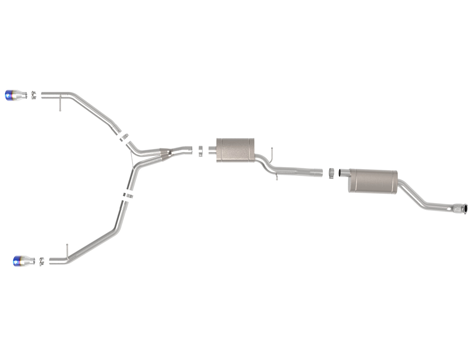 aFe MACH Force-Xp 3-2.5in SS Cat-Back Exhaust | Audi Allroad (13-16) (49-36438-L)