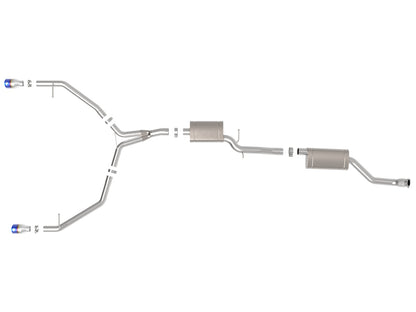 aFe MACH Force-Xp 3-2.5in SS Cat-Back Exhaust | Audi Allroad (13-16) (49-36438-L)