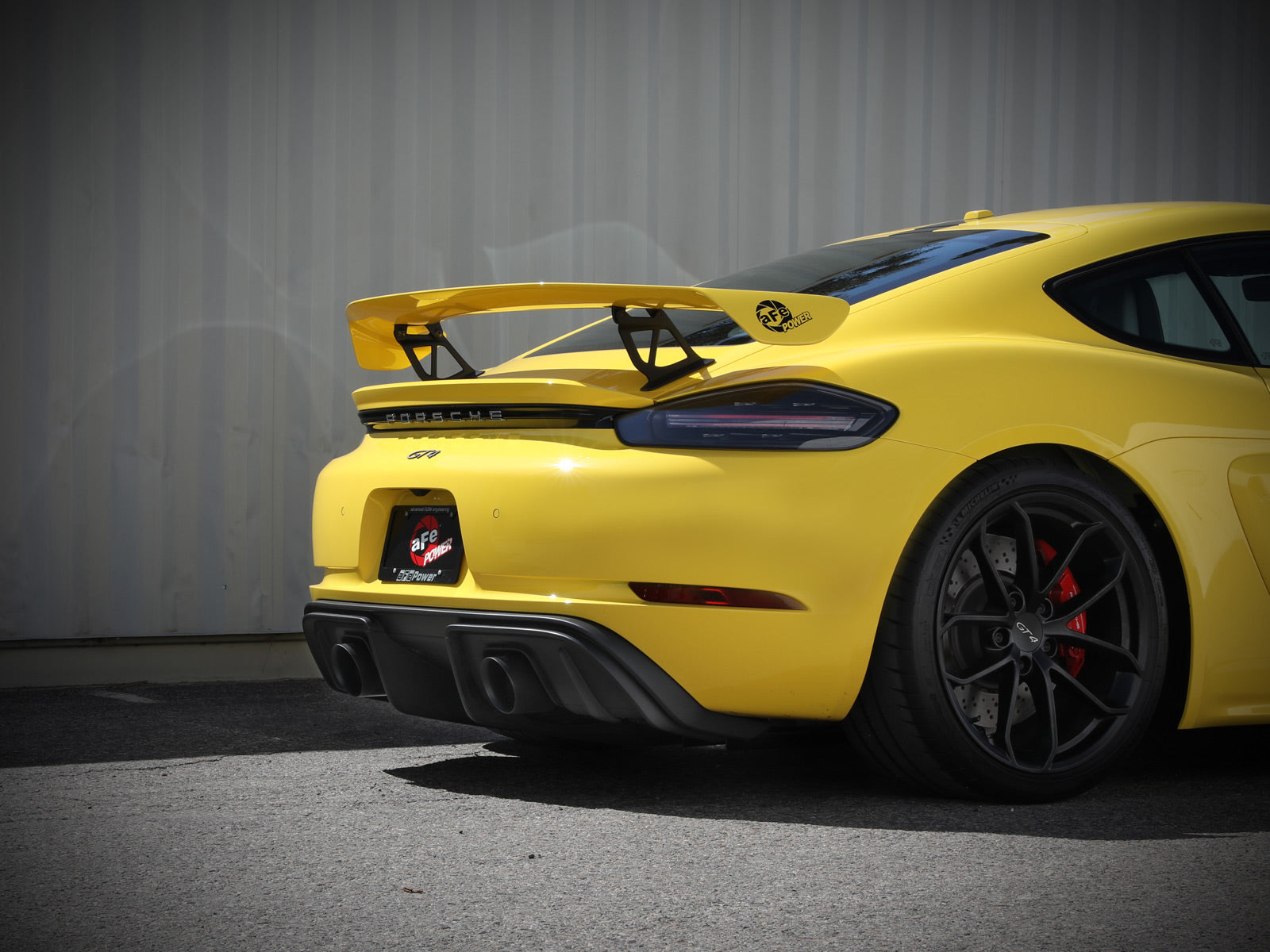 aFe 2.25-2.5in SS Cat-Back Exhaust Porsche Cayman GT4 (20-22) (49-36443-P)