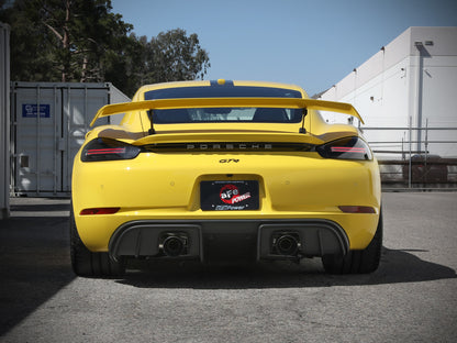 aFe 2.25-2.5in SS Cat-Back Exhaust Porsche Cayman GT4 (20-22) (49-36443-P)