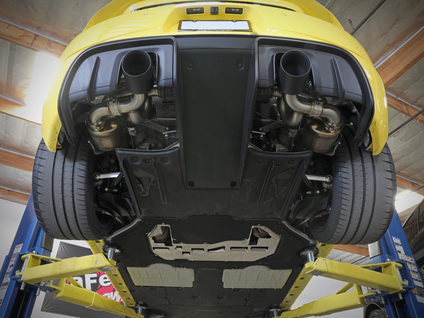 aFe 2.25-2.5in SS Cat-Back Exhaust Porsche Cayman GT4 (20-22) (49-36443-P)
