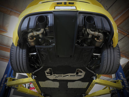aFe 2.25-2.5in SS Cat-Back Exhaust Porsche Cayman GT4 (20-22) (49-36443-P)