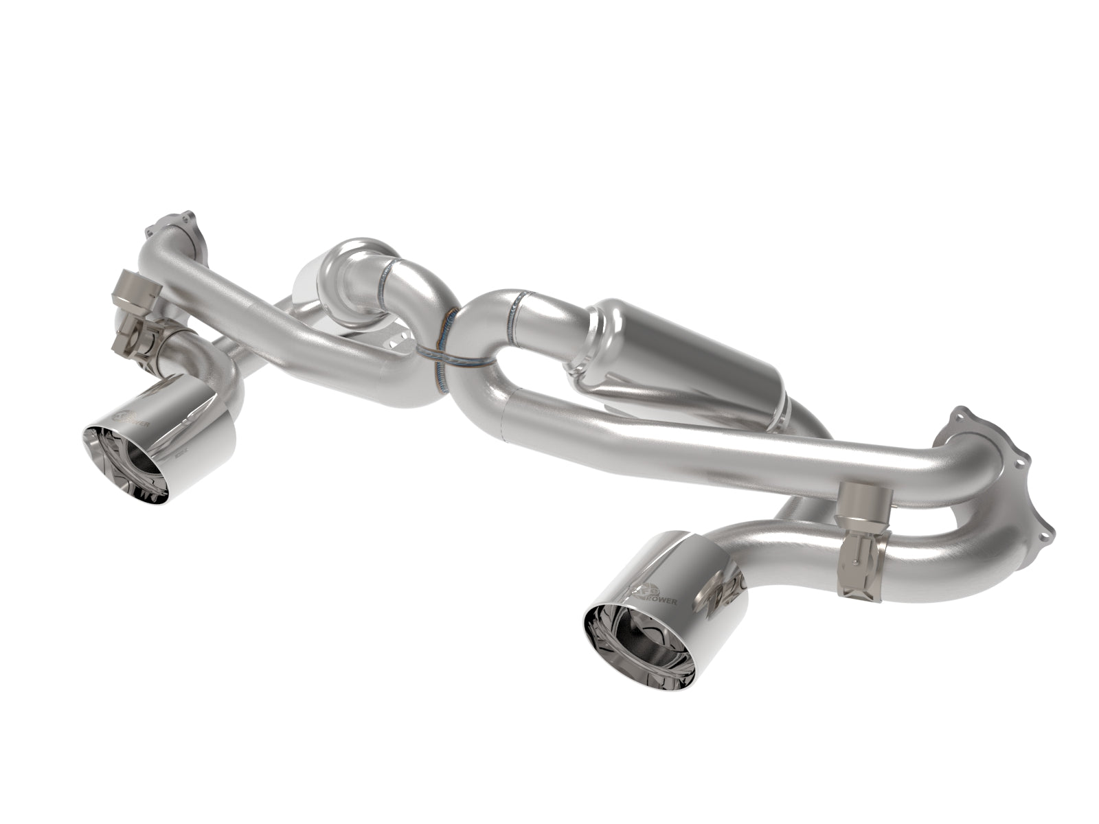 aFe 2.25-2.5in SS Cat-Back Exhaust Porsche Cayman GT4 (20-22) (49-36443-P)