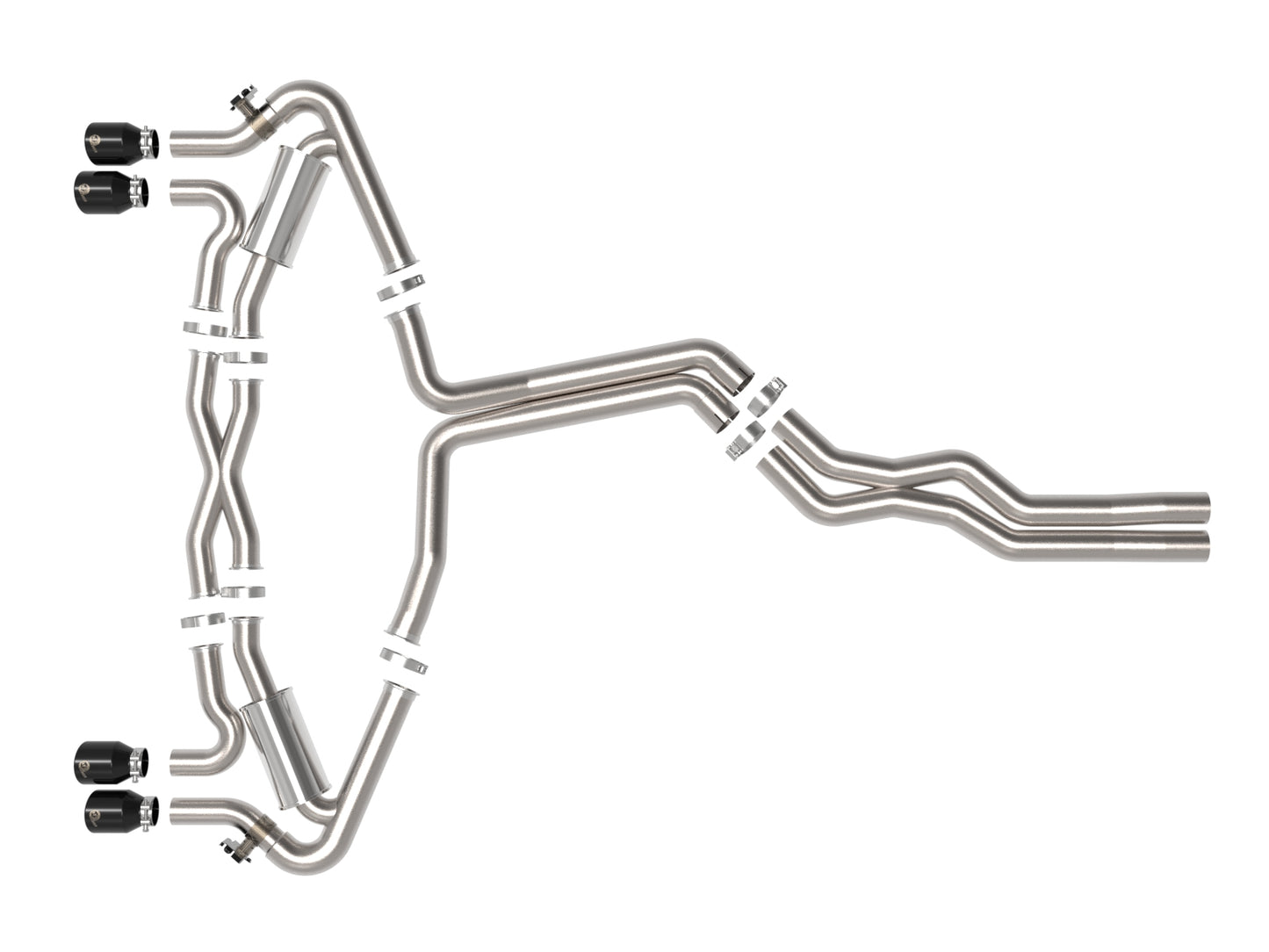 aFe Mach Force-Xp 3in-2.5in Cat-Back Exhaust | Audi RS6 Avant V8 4L (20-22) (49-36448-B)