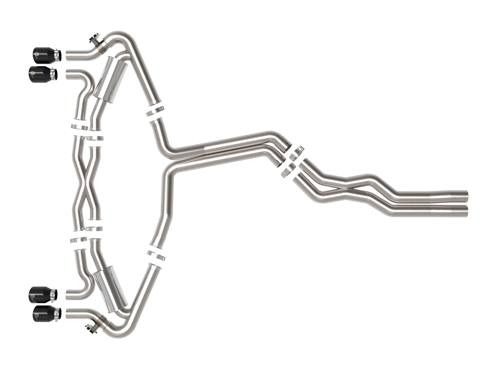 aFe Mach Force-Xp 3in-2.5in Cat-Back Exhaust | Audi RS6 Avant V8 4L (20-22) (49-36448-B)