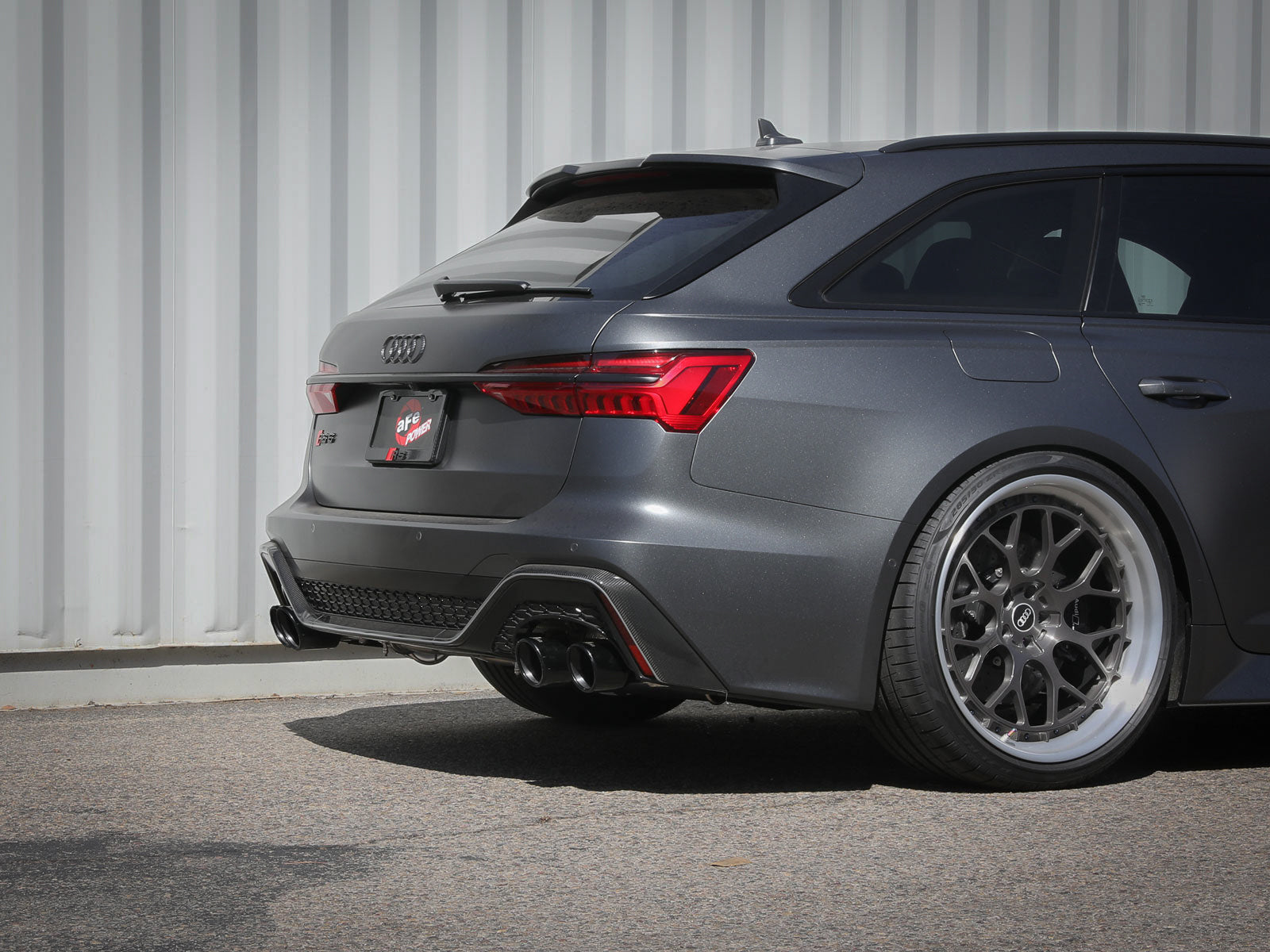 aFe Mach Force-Xp 3in-2.5in Cat-Back Exhaust | Audi RS6 Avant V8 4L (20-22) (49-36448-B)