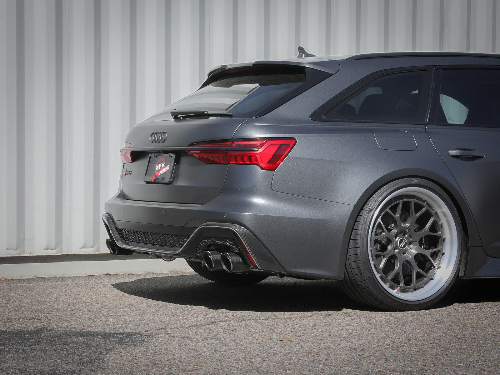 aFe MACH Force-Xp 3in to 2.5in SS Cat-Back Exhaust | Audi RS6 Avant V8 (20-22) (49-36448-C)