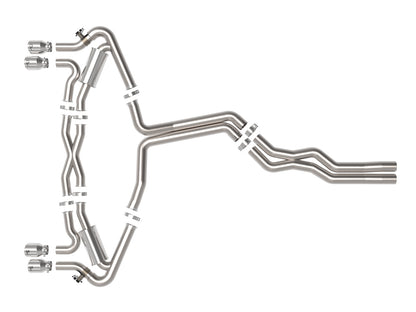 aFe MACH Force-Xp 3in to 2.5in SS Cat-Back Exhaust | Audi RS6 Avant V8 (20-22) (49-36448-P)