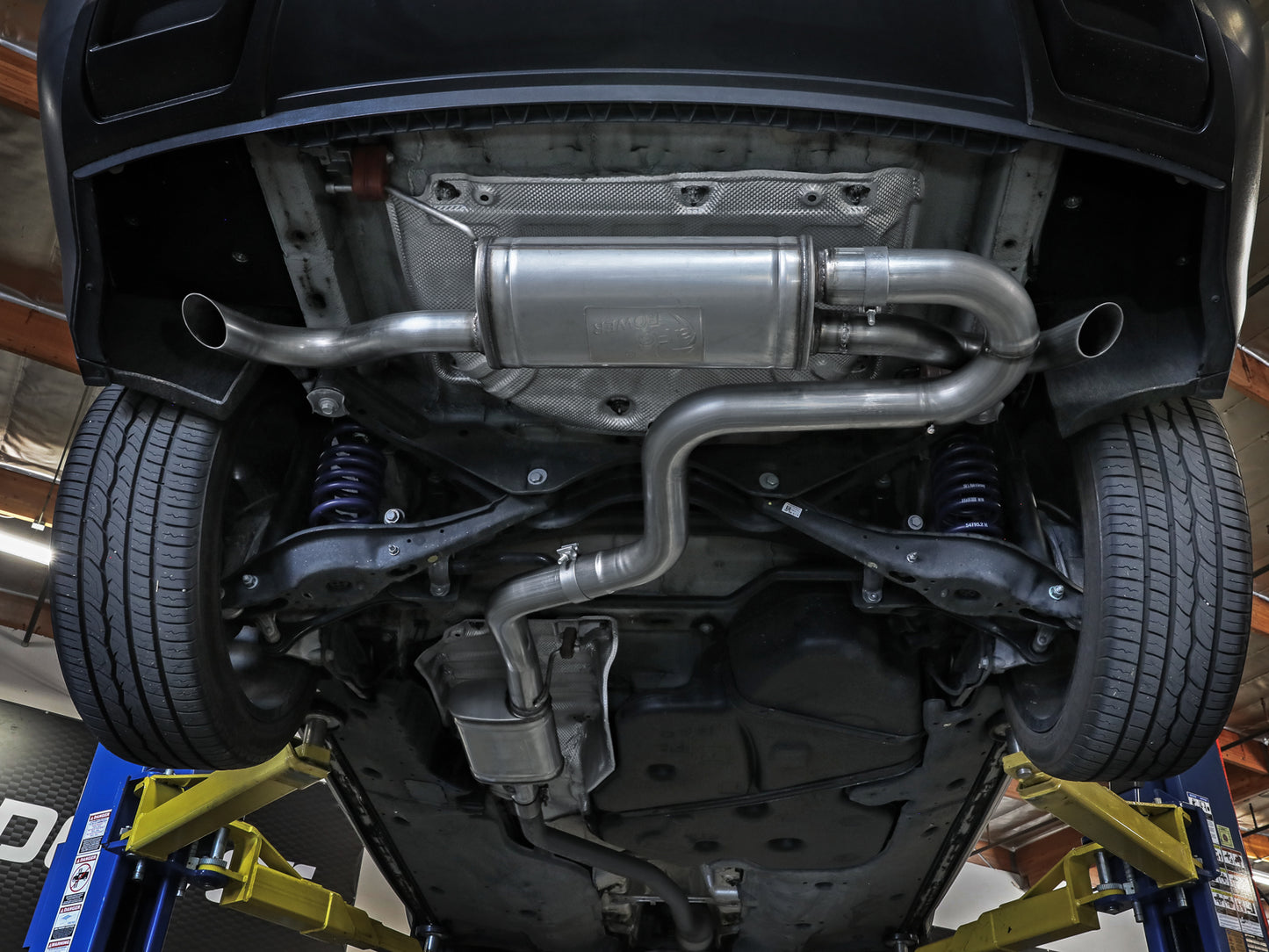aFe MACH Force-Xp 3in to 2-1/2in SS Hi-Tuck Cat-Back | VW Atlas L4 2.0L/V6 3.6L (18-23) (49-36452)