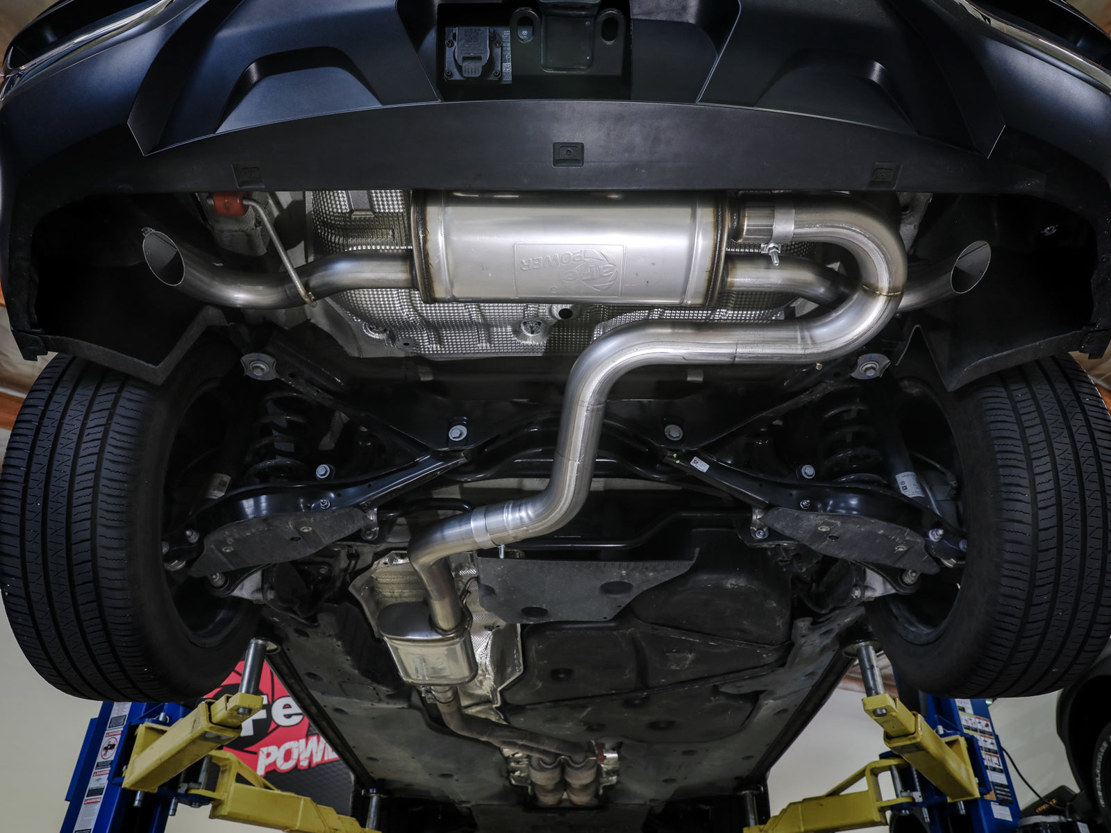 aFe MACH Force-Xp 3in to 2-1/2in SS Hi-Tuck Cat-Back | VW Atlas Cross Sport L4/V6 (20-24) (49-36453)