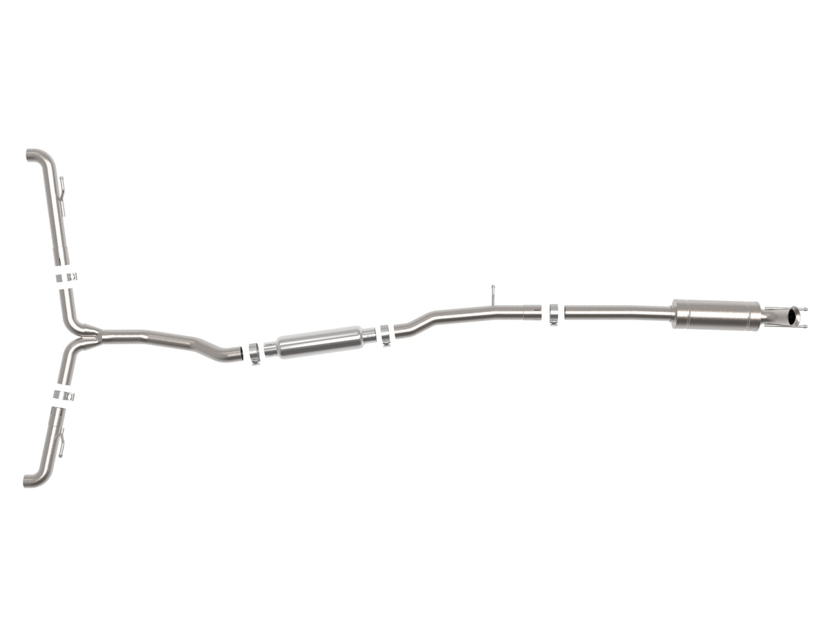 aFe 2.5in to 2.25in SS Cat-Back Exhaust | Mercedes GLA250 14-19 (49-36503)