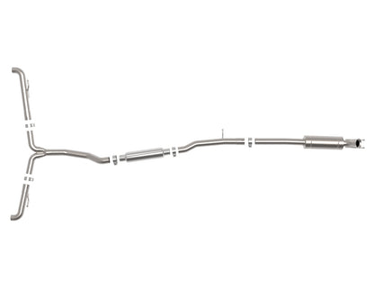 aFe 2.5in to 2.25in SS Cat-Back Exhaust | Mercedes GLA250 14-19 (49-36503)