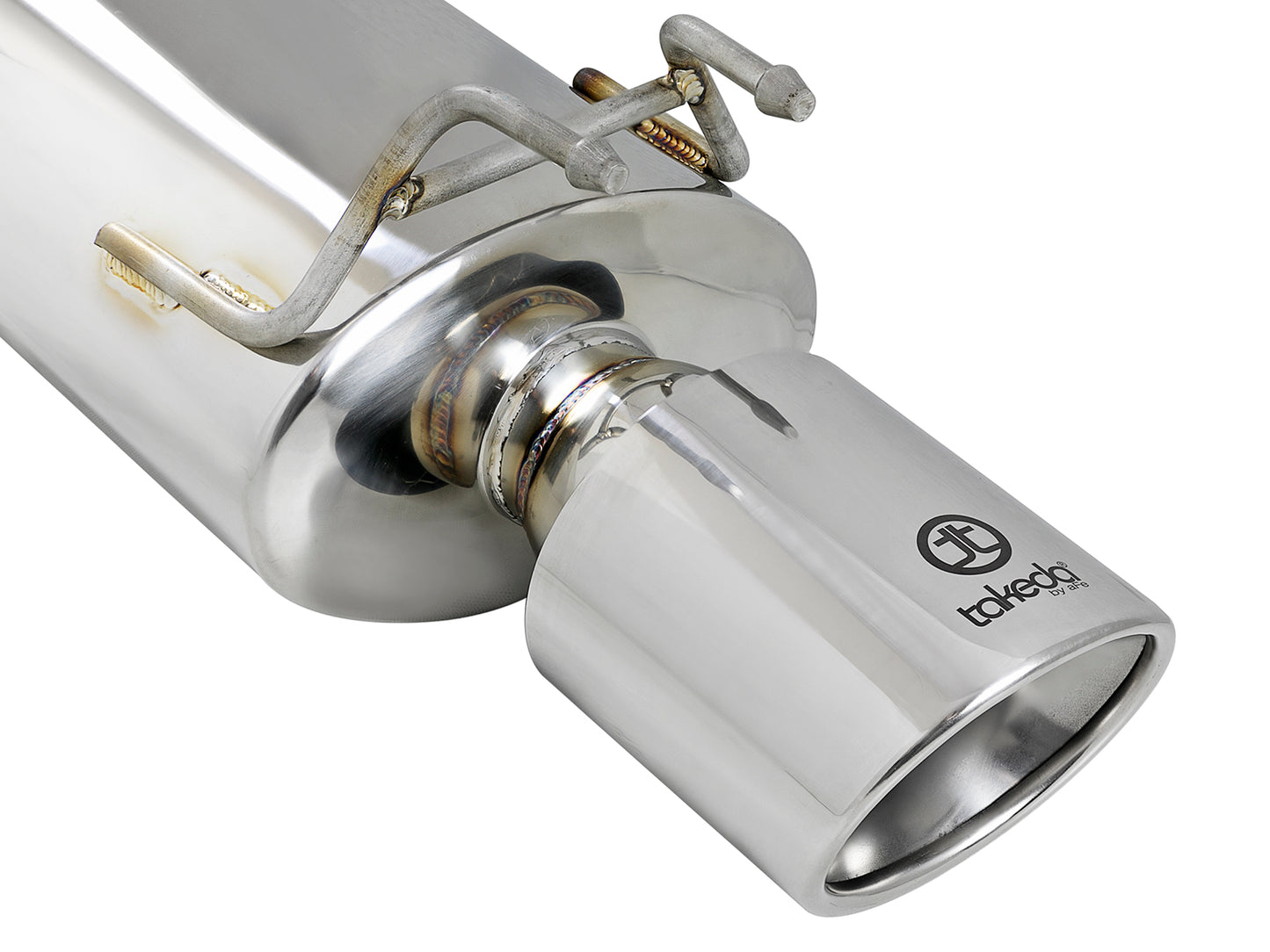 aFe Takeda 1-3/4-2-1/4in SS Axle-Back Exhaust | Honda Accord 13-16 2.4L (49-36604)