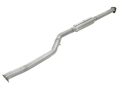 aFe Takeda 2-1/2in SS Mid-Pipe | Honda Accord V6 (13-14, 16-17) (49-36608)