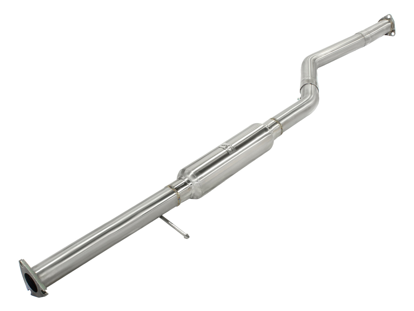 aFe Takeda 2-1/2in SS Mid-Pipe | Honda Accord V6 (13-14, 16-17) (49-36608)
