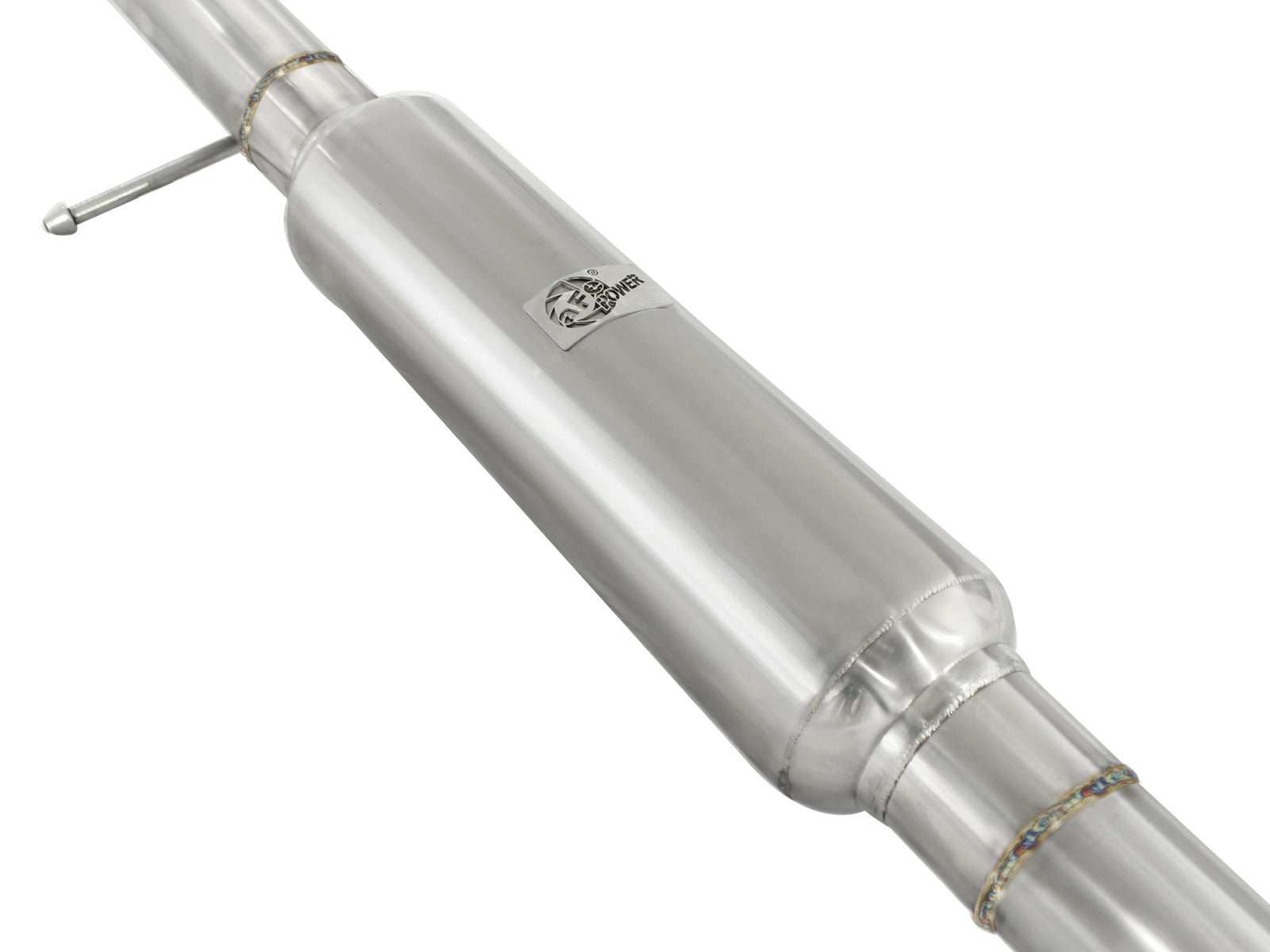 aFe Takeda 2-1/2in SS Mid-Pipe | Honda Accord V6 (13-14, 16-17) (49-36608)