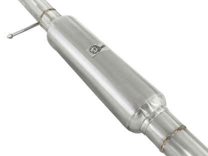 aFe Takeda 2-1/2in SS Mid-Pipe | Honda Accord V6 (13-14, 16-17) (49-36608)