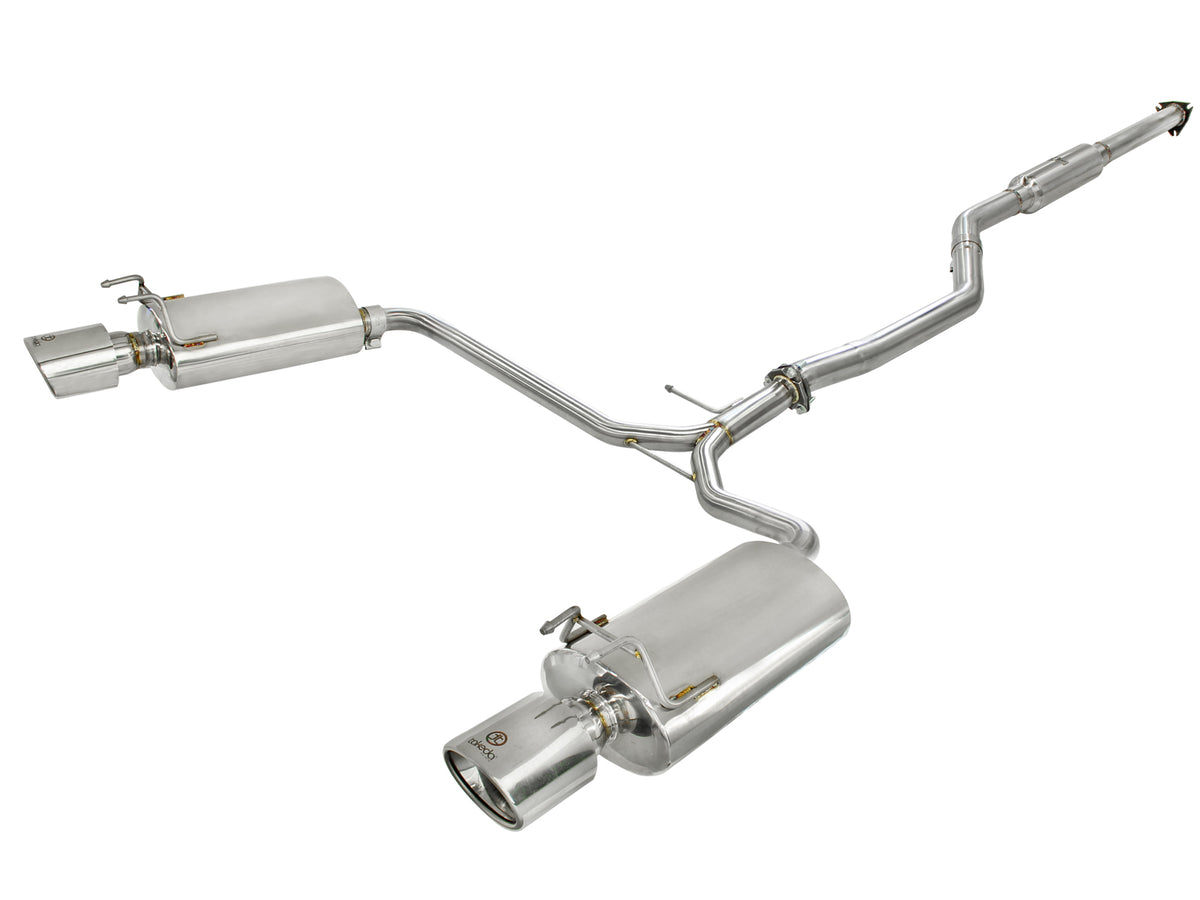 aFe Takeda 2.1/2in to 1.75in SS Cat-Back Exhaust | Honda Accord Coupe (13-14) (49-36609)