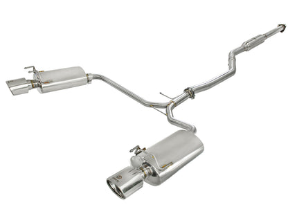 aFe Takeda 2.1/2in to 1.75in SS Cat-Back Exhaust | Honda Accord Coupe (13-14) (49-36609)