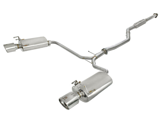 aFe Takeda 2.1/2in to 1.75in SS Cat-Back Exhaust | Honda Accord Coupe (13-14) (49-36609)